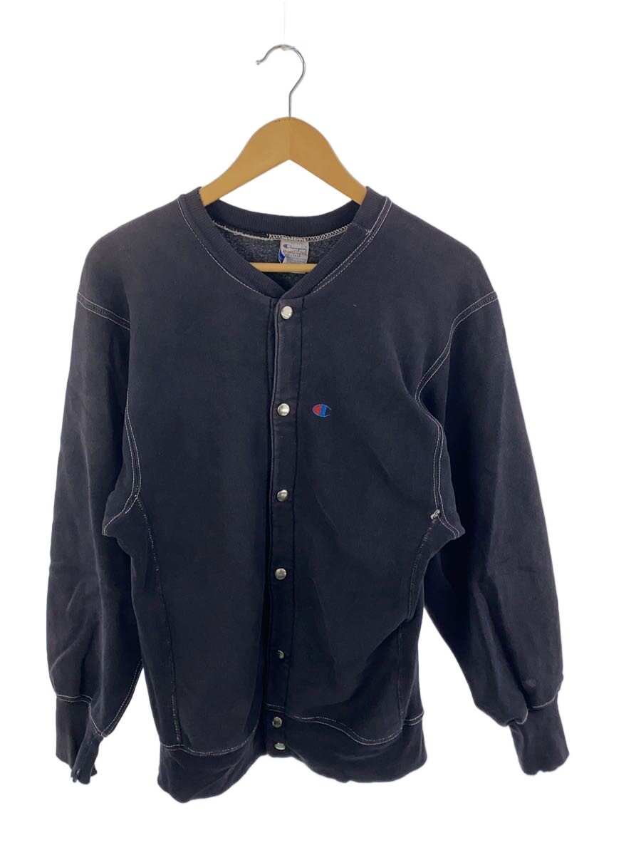 【中古】Champion◆スナップカーディガン/XL/コットン/NVY/90&rsquo;s/REVERSE WEAVE/US製/トリコタグ【メンズウェア】｜2ｎｄ STREET 店
