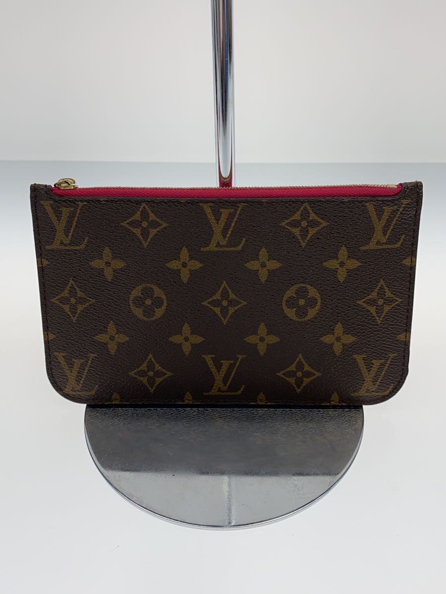 【中古】LOUIS VUITTON◆ルイヴィトンポーチ/--/BRW/総柄【御徒面子】
