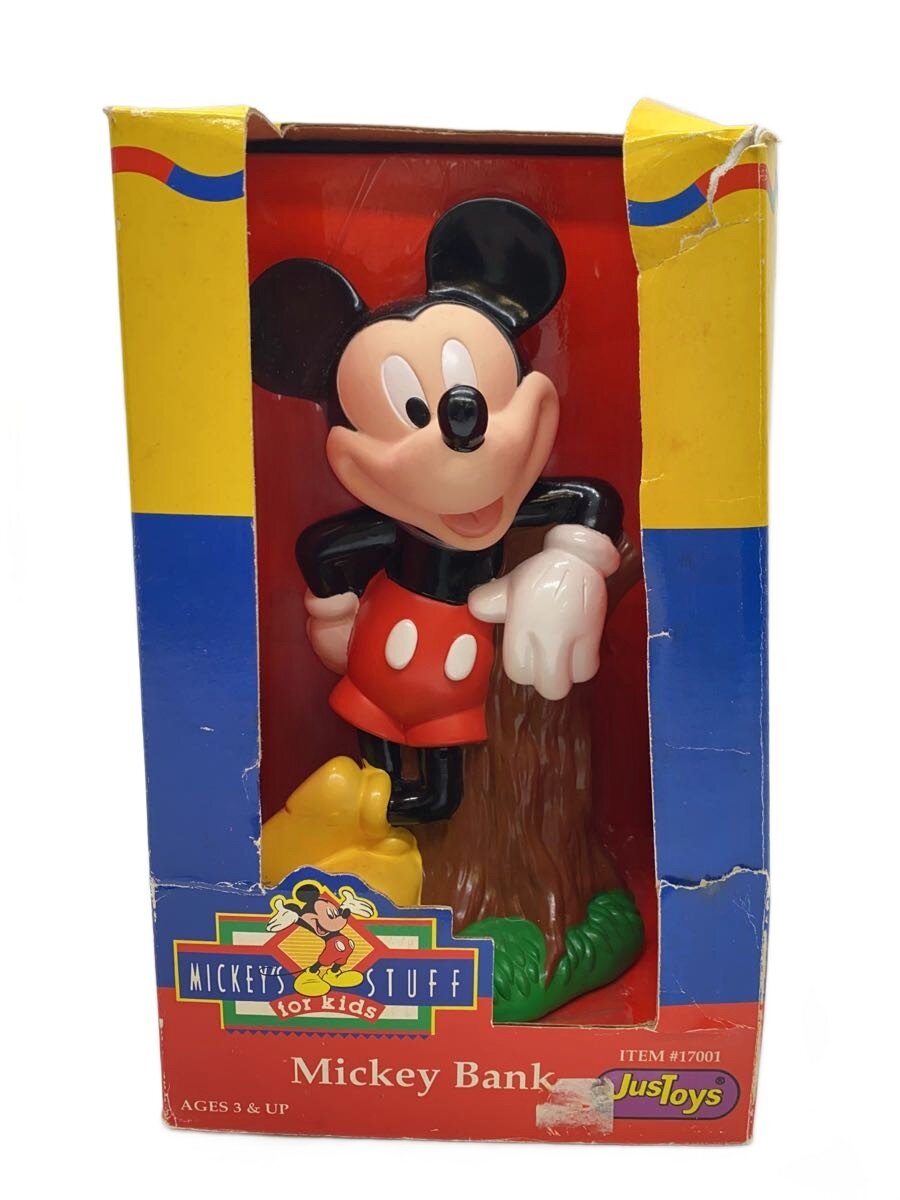 【中古】インテリア雑貨/ミッキー/貯金箱【インテリア小物・日用雑貨】