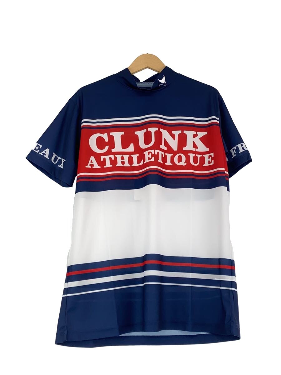 【中古】CRANK◆CLUNK/クランク/ハイネックシャツ/ゴルフウェア/タグ付き/L/NVY/CL5PTG56【スポーツ】