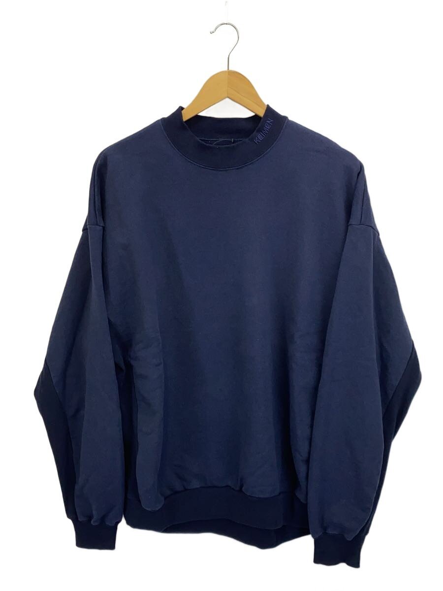 【中古】KEIMEN◆汗水/L/綿織物/NVY/無地/kem-23aw-cs01【メンズウェア】