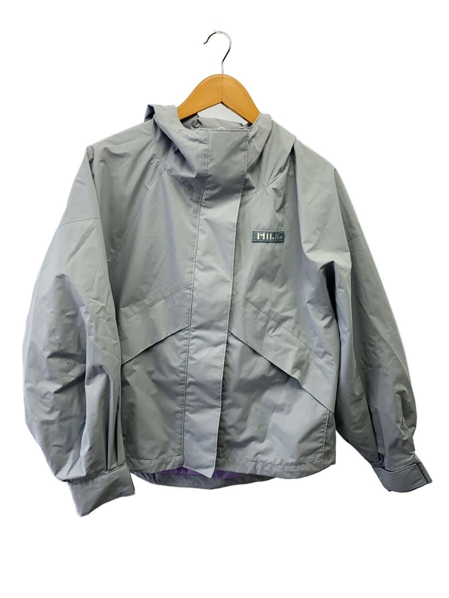 【中古】MILK FED.◆山岳パーカー/M/ポリエステル/薄墨色/103241021002【レディース御召しもの】