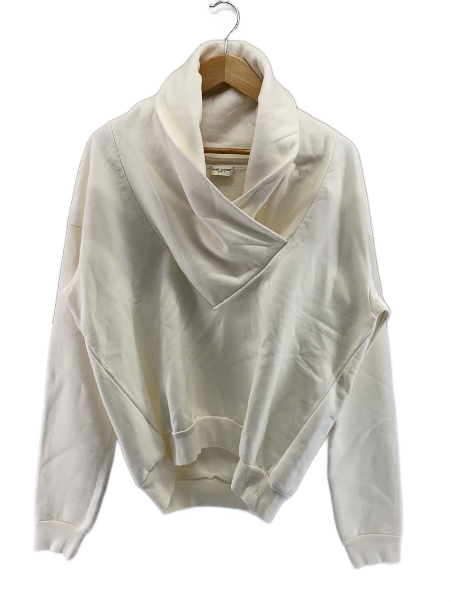 【中古】SAINT LAURENT◆汗水/M/綿織物/WHT/755059/23AW【メンズウェア】