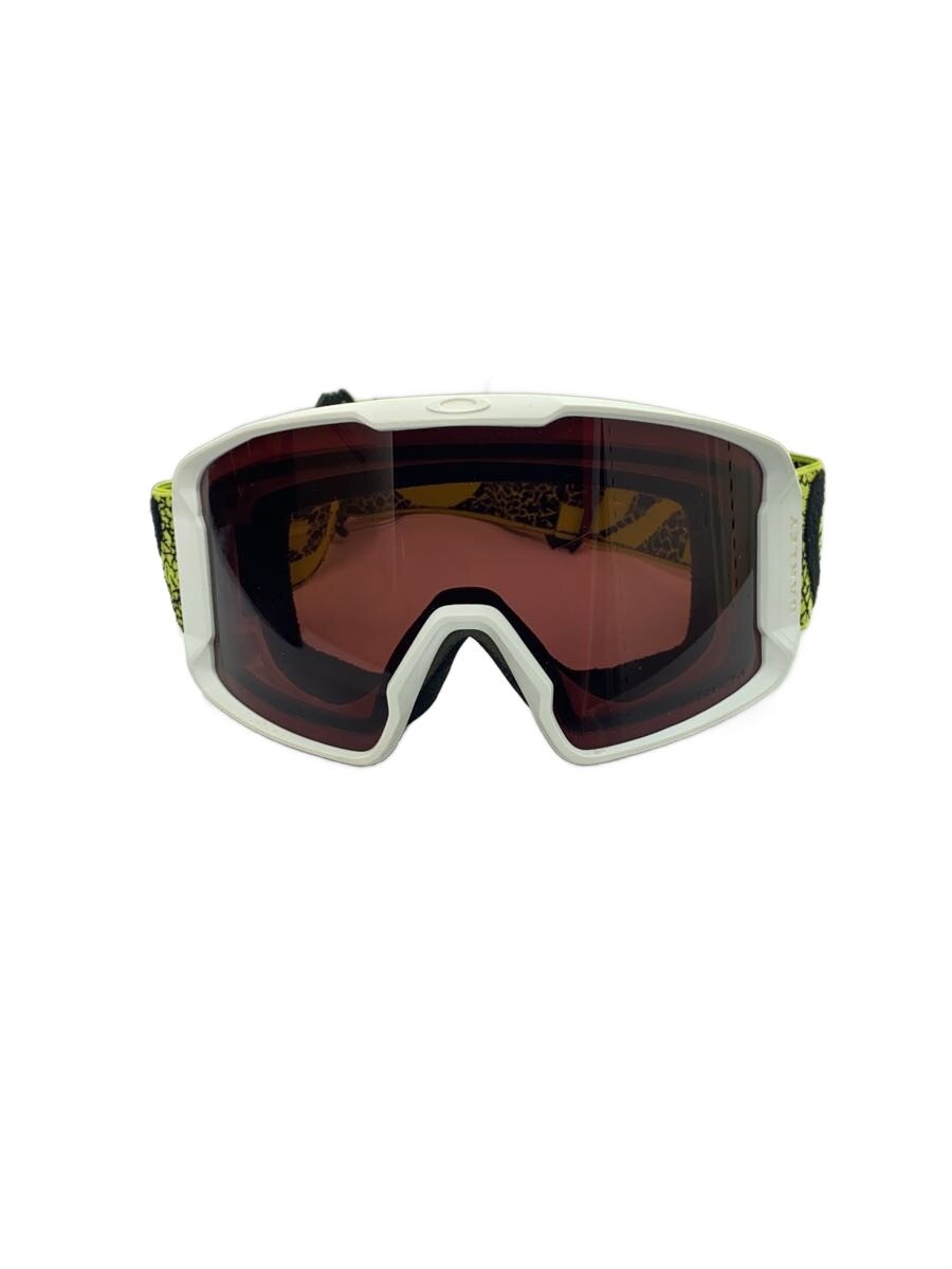 【中古】OAKLEY◆ゴーグル/伝達ルートマイナー/WHT【運動競技】