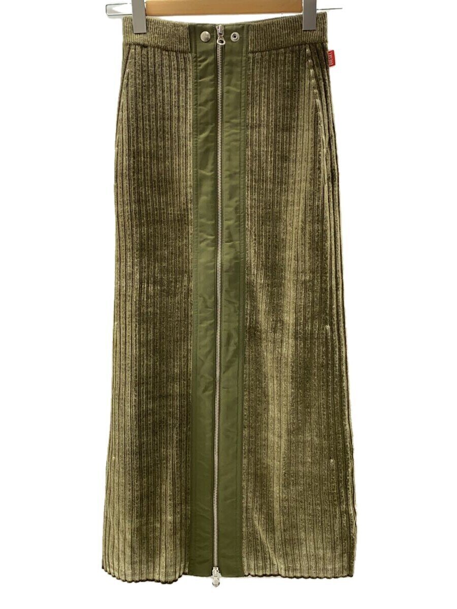 【中古】DIESEL◆ロングスコート/S/ナイロン/KHK/A148600JHAY【レディース御召しもの】