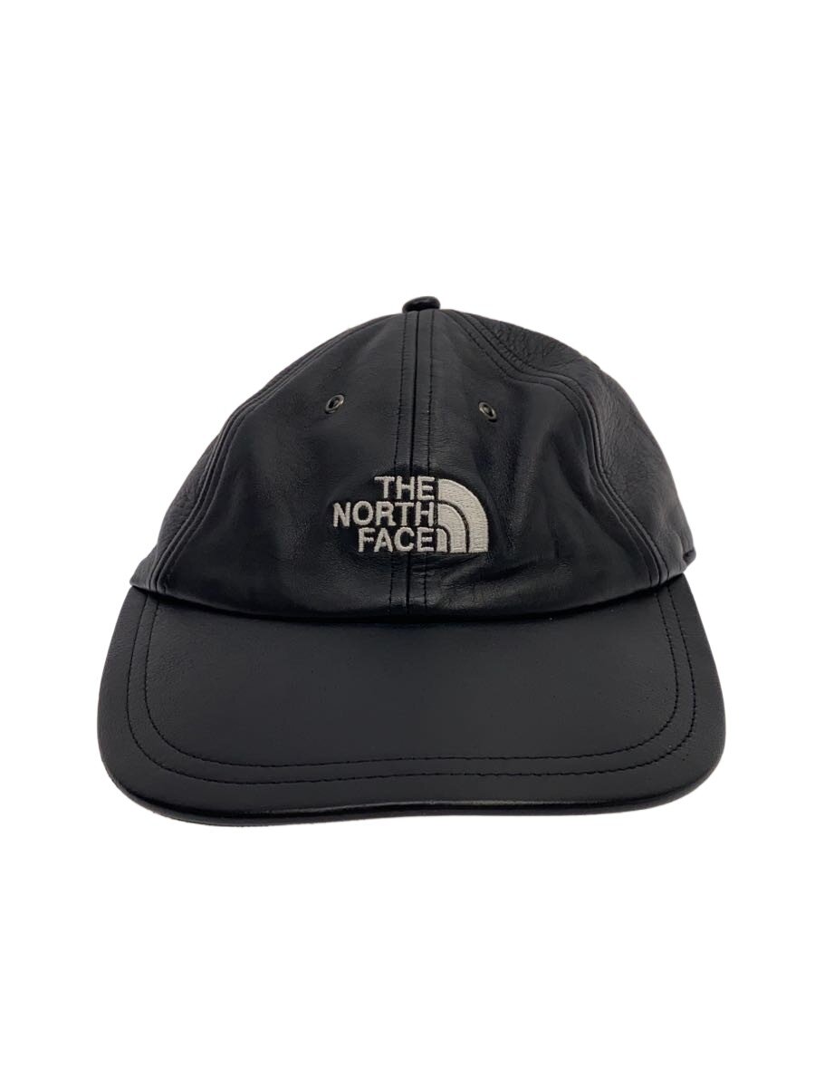 【中古】THE NORTH FACE◆18AW/Leather 6-Panel Cap/羊革/BLK/メンズ/NN41804I//【服飾雑貨他】