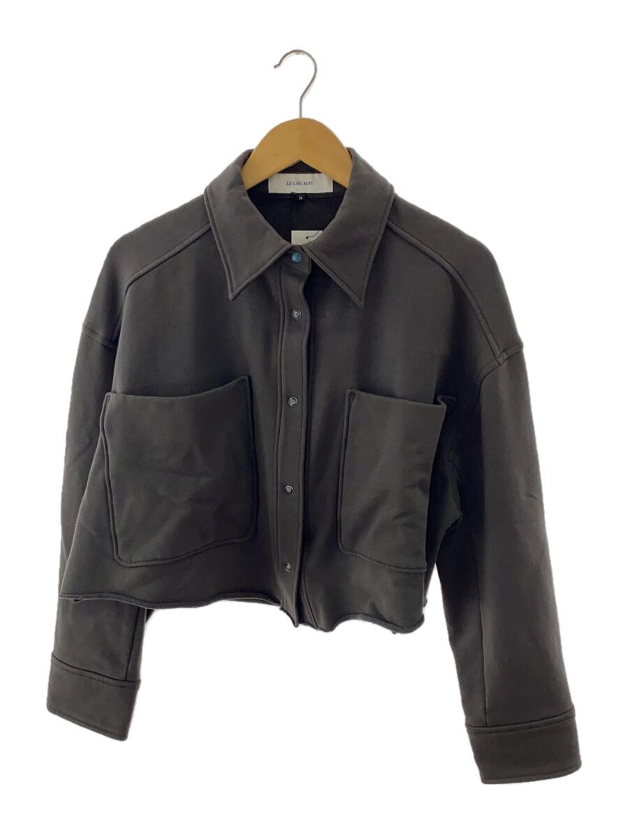 【中古】LE CIEL BLEU◆上衣/36/綿織物/GRY/24A63410【レディース御召しもの】