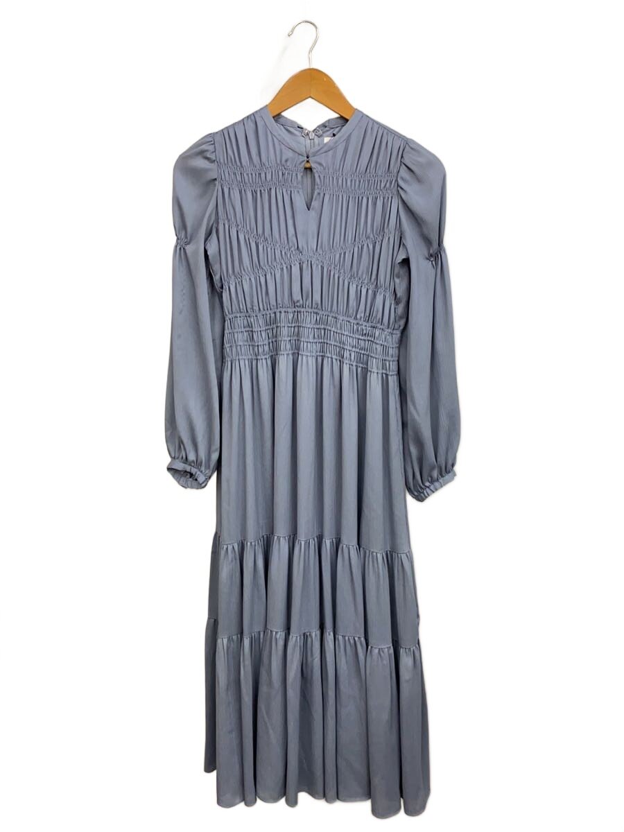 【中古】Her lip to◆長袖ワンピース/S/ポリエステル/BLU/1241305006【レディースウェア】|2nd STREET 店