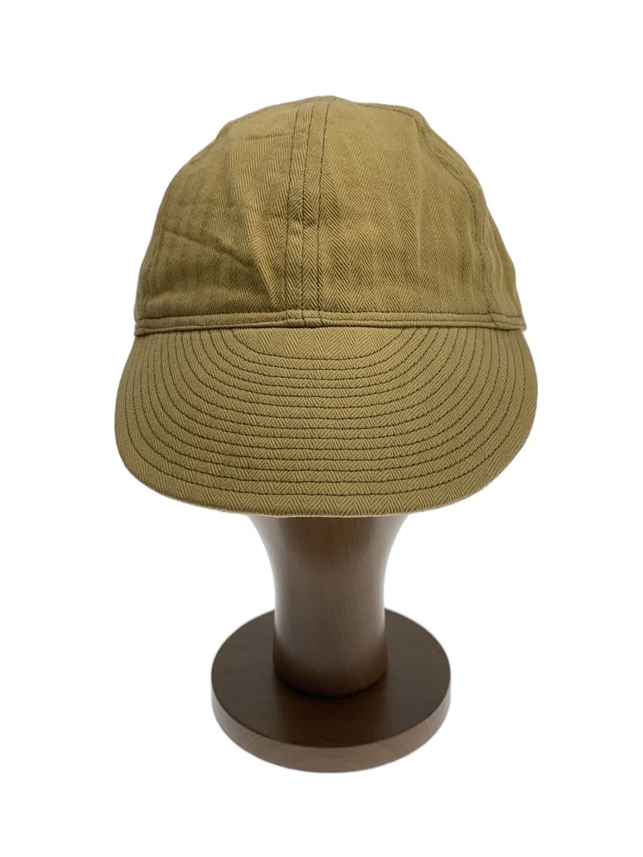 【中古】U.S.AIR FORCE◆旗がしら/7 1/4/BEG/無地/メンズ【服飾雑貨他】