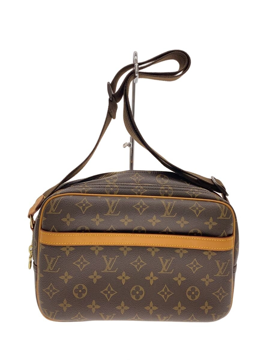 【中古】LOUIS VUITTON◆リポーターPM_モノグラム・キャンバス/PVC/BRW【バッグ】|2nd STREET 店