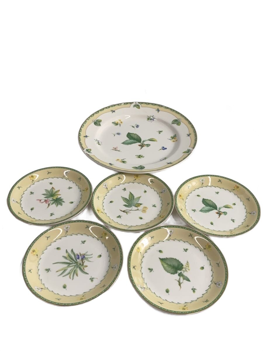 【中古】NARUMI◆プレート/6点セット/WHT【キッチン用品】