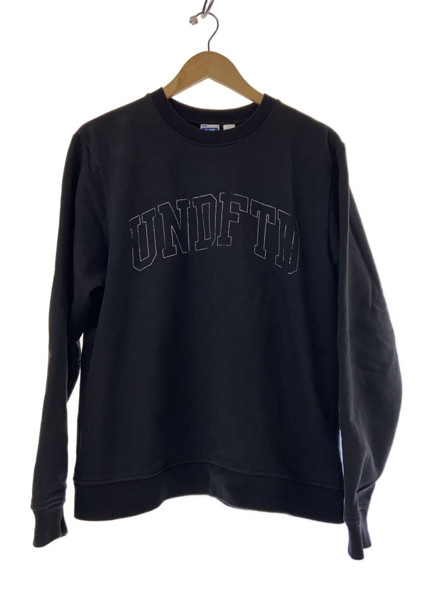 【中古】UNDEFEATED◆汗水/S/綿織物/BLK/刷り上げる【メンズウェア】