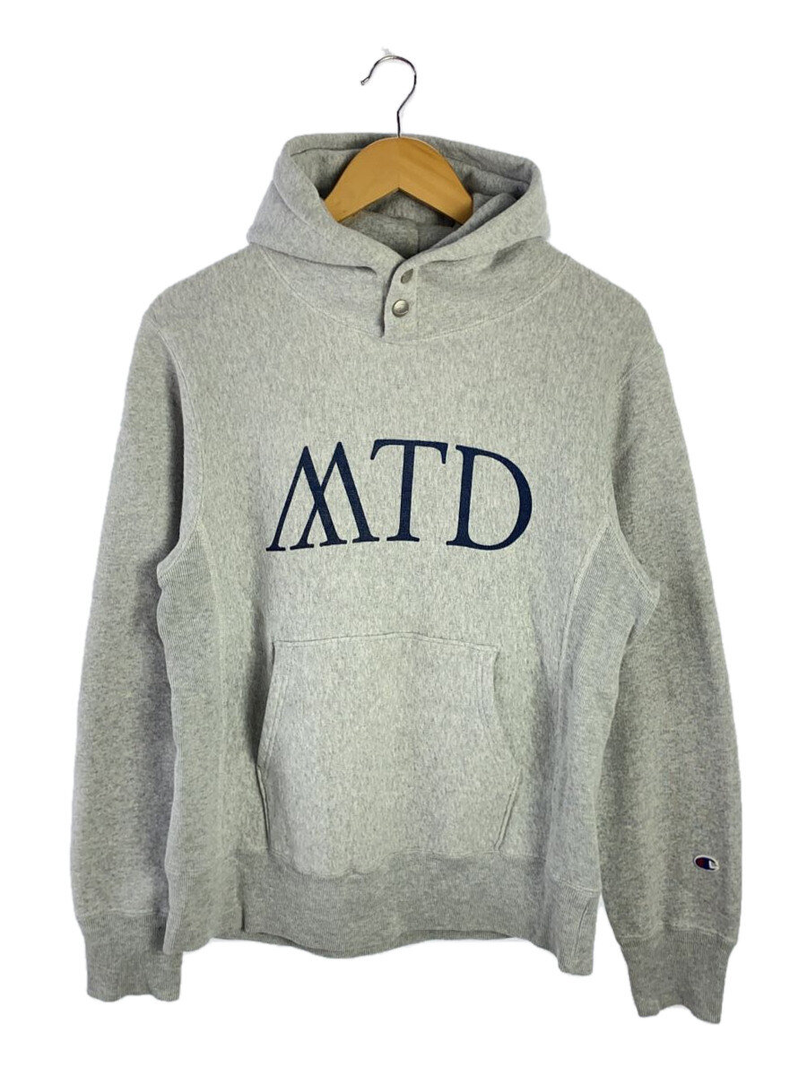 【中古】Champion◆パーカー/M/綿織物/GRY//【メンズウェア】