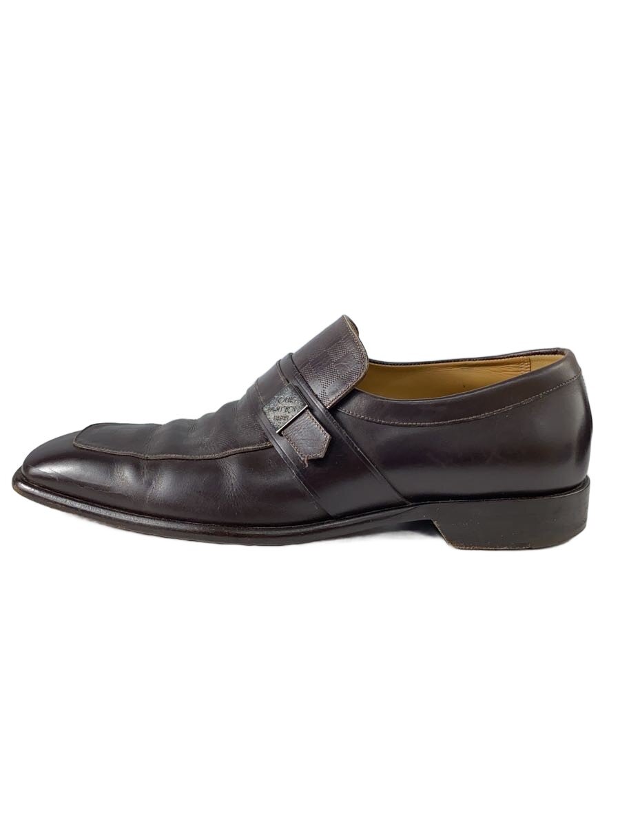【中古】LOUIS VUITTON◆シューズ/UK7/BRW/なめし革【シューズ】