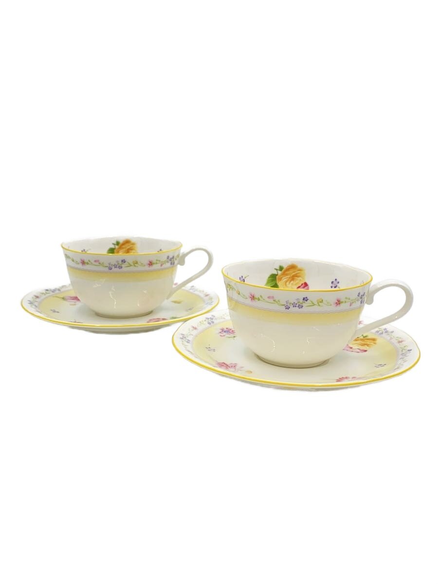 【中古】Noritake◆ペアカップ&ソーサー/2点セット/P59387A/4409//【キッチン用品】