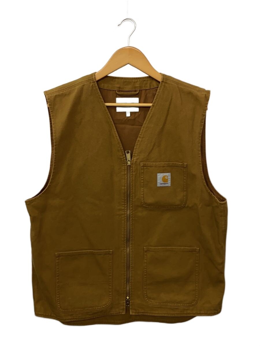 【中古】CARHARTT WIP(WORK IN PROGRESS)◆より良い/L/綿織物/CML/無地/A202005【メンズウェア】