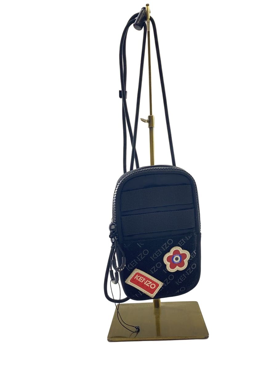 【中古】KENZO◆スマホショルダー/ショルダーバッグ/ポリエステル/BLK/FD65PM208F30【バッグ】｜2ｎｄ STREET 店