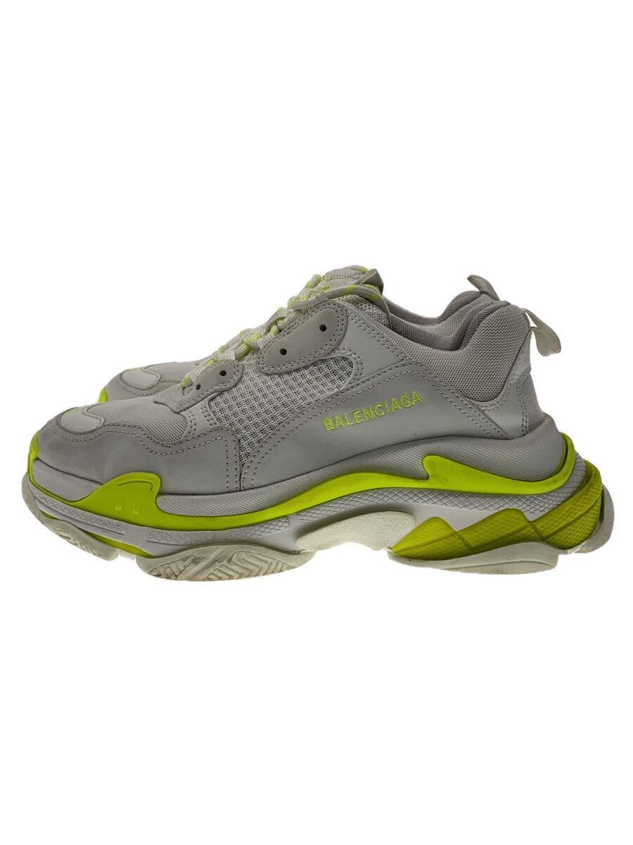 【中古】BALENCIAGA◆ローカットスニーカー/27.5糎/WHT【シューズ】