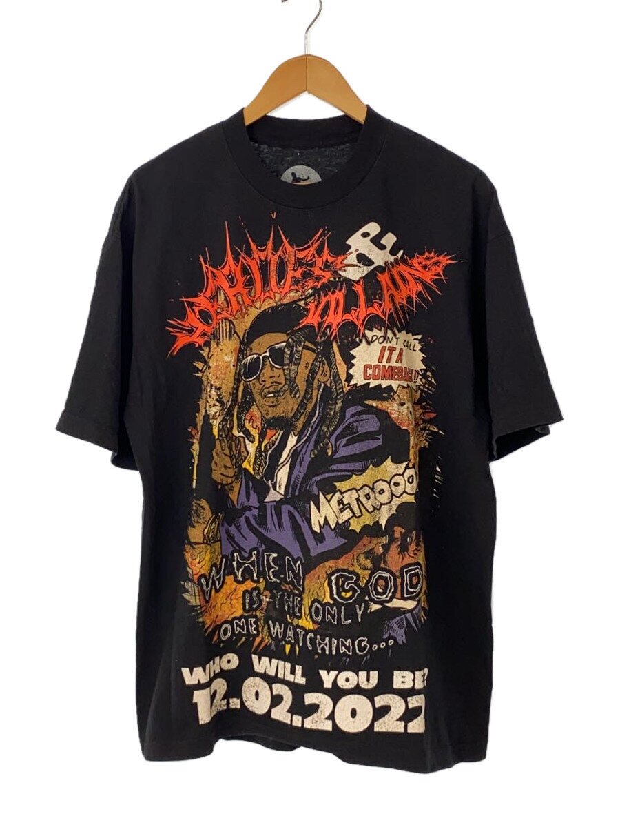 【中古】プルオーバー/L/--/BLK/刷り上げる//【メンズウェア】