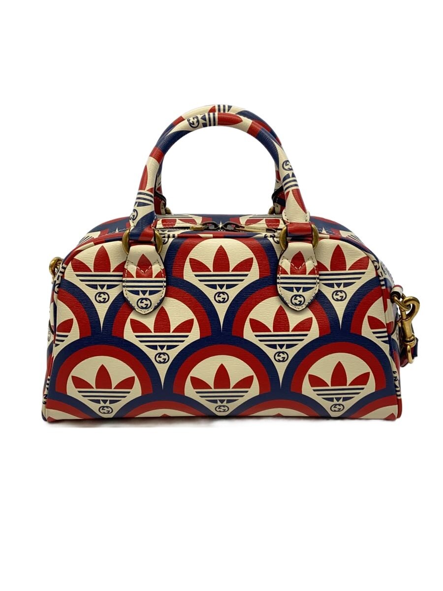 【中古】GUCCI◆ミニ・ダッフルバッグ_インターロッキングG/なめし革【御徒面子】