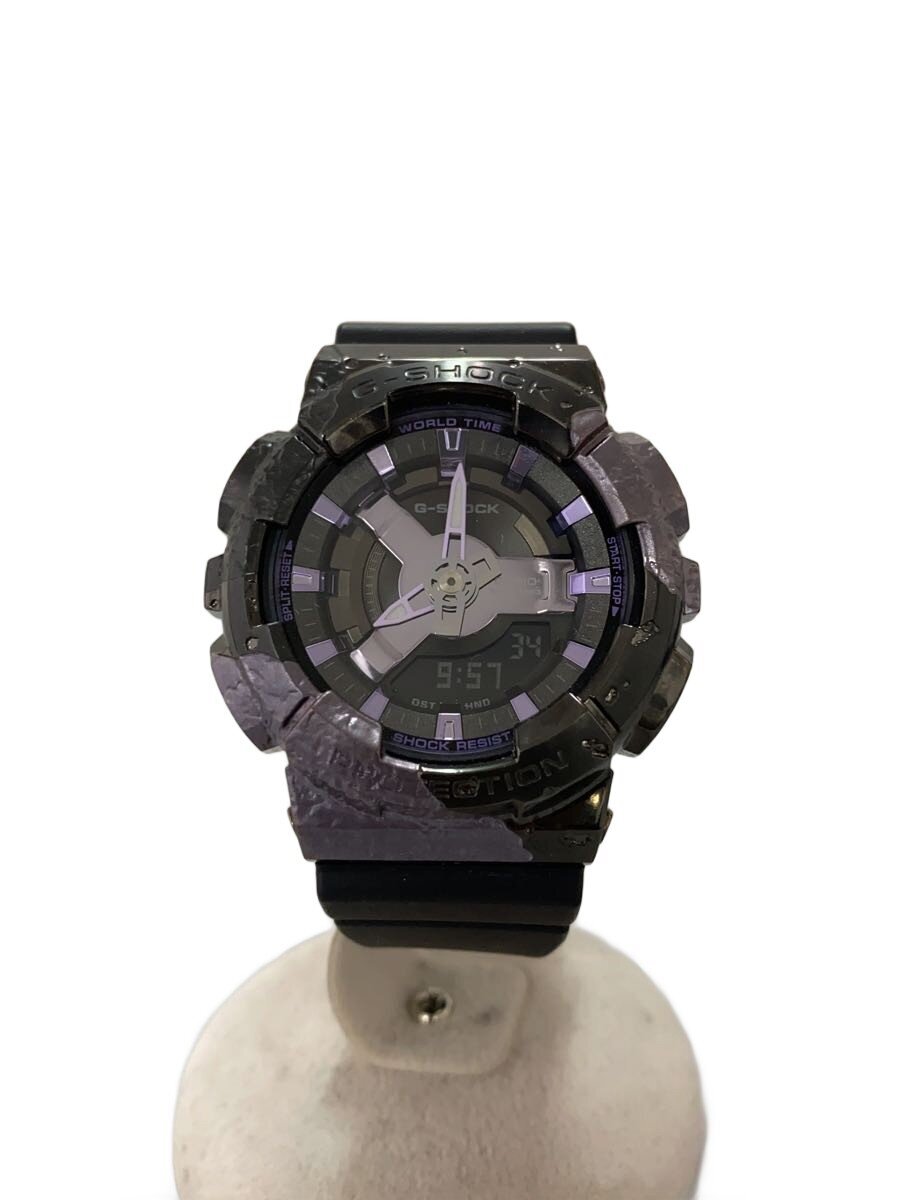 【中古】CASIO◆クォーツ腕時計_G-SHOCK/デジアナ/ラバー/BLK/GM-S114GEM-1A2JR【服飾雑貨他】|2nd STREET 店