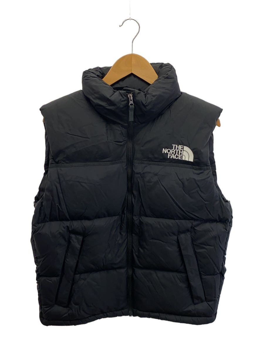 【中古】THE NORTH FACE◆NUPTSE VEST_ヌプシベスト/M/ナイロン/BLK【メンズウェア】|2nd STREET 店