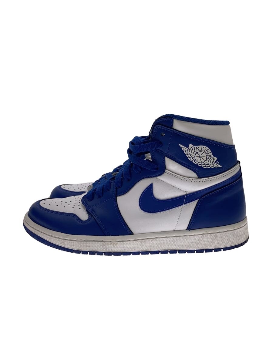 【中古】NIKE◆AIR JORDAN 1 RETRO HIGH OG/エアジョーダン1レトロハイ/ホワイト/27cm/WHT//【シューズ】｜2ｎｄ STREET 店
