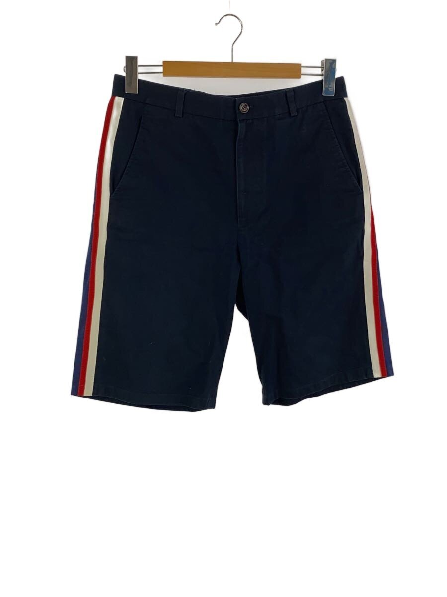【中古】GUCCI◆Cotton Short Pants/ズボン下/46/綿織物/NVY/無地/521701 Z3786【メンズウェア】