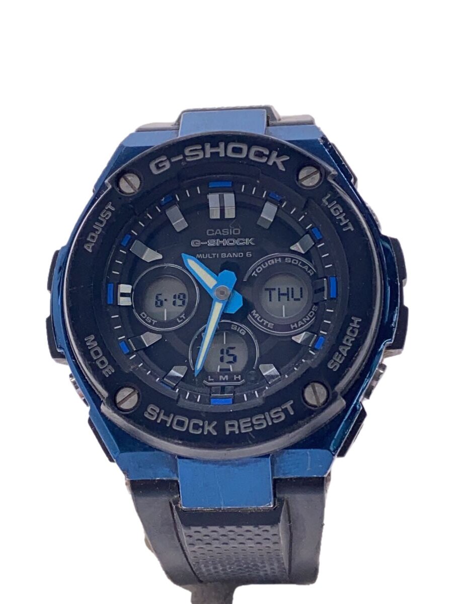 【中古】CASIO◆ソーラーウオッチ・G-SHOCK/デジアナ【服飾雑貨他】