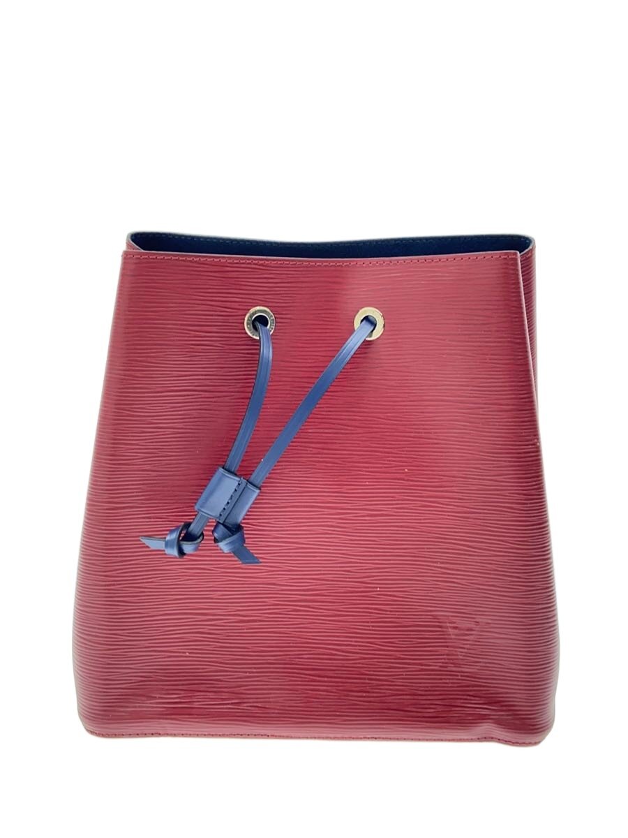 【中古】LOUIS VUITTON◆ネオノエ エピ 桜んぼう木ノ実 ハンドバック/ショルダーバッグ/なめし革/RED/M55303【御徒面子】
