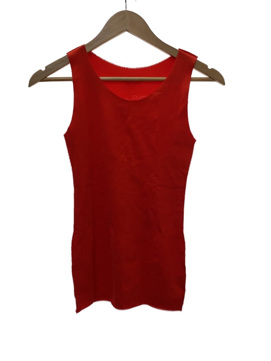 【中古】me ISSEY MIYAKE◆キャミソール・貯蔵タンクとっ始め/--/ナイロン/RED/MI12KR311【レディース御召しもの】