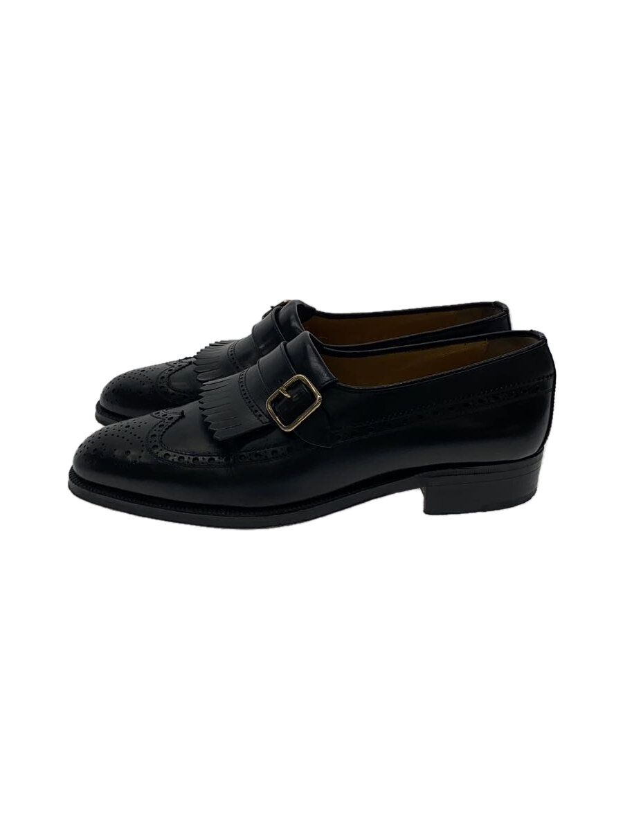 【中古】CELINE◆御召しものシューズ/38.5/BLK/なめし革//【シューズ】