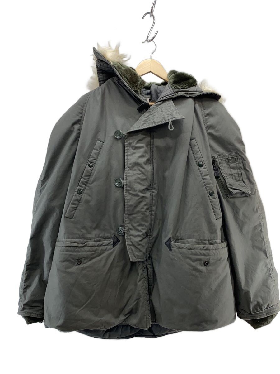 【中古】US.ARMY◆フライトジャケット/L/コットン/KHK/無地/SPO100-03-D-4004【メンズウェア】|2nd STREET 店