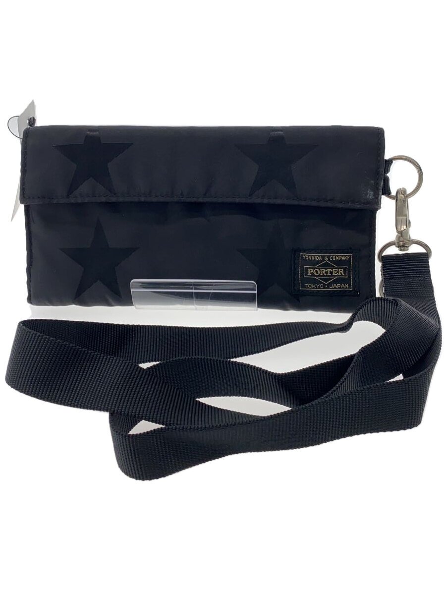 【中古】PORTER◆FLAG LONG WALLET/長財布/--/BLK/総柄/メンズ【服飾雑貨他】｜2ｎｄ STREET 店