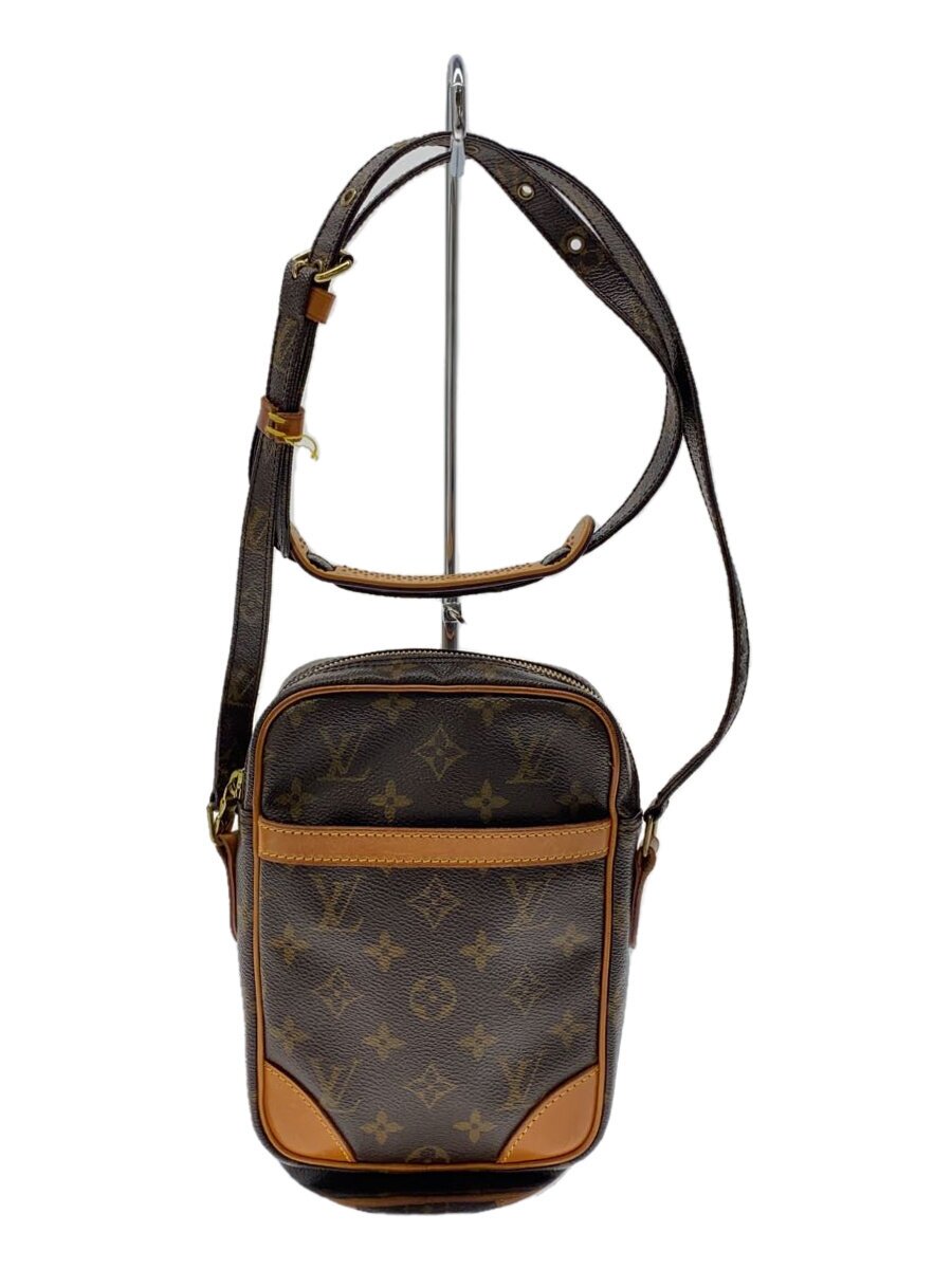 【中古】LOUIS VUITTON◆2)ダヌーブ_モノグラム・帆布_BRW/PVC/BRW/モノグラム【御徒面子】
