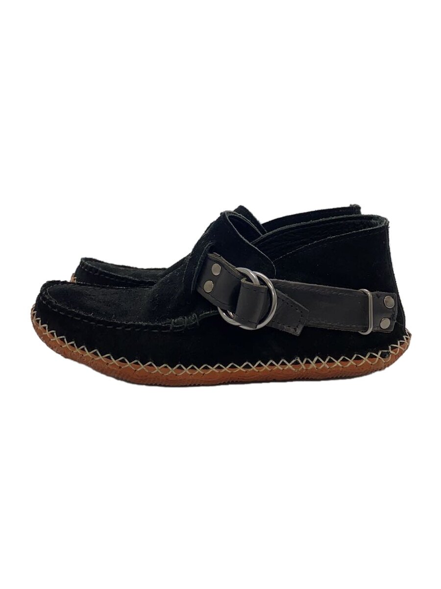 【中古】TAKAHIROMIYASHITA TheSoloist.◆×QOUDDY/輪っかブーツ/US9/BLK【シューズ】