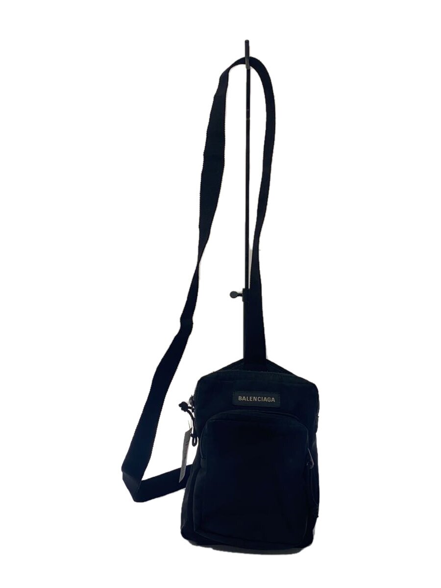 【中古】BALENCIAGA◆Explorer Crossbag/ショルダーバッグ/ナイロン/BLK/593651【バッグ】|2nd STREET 店