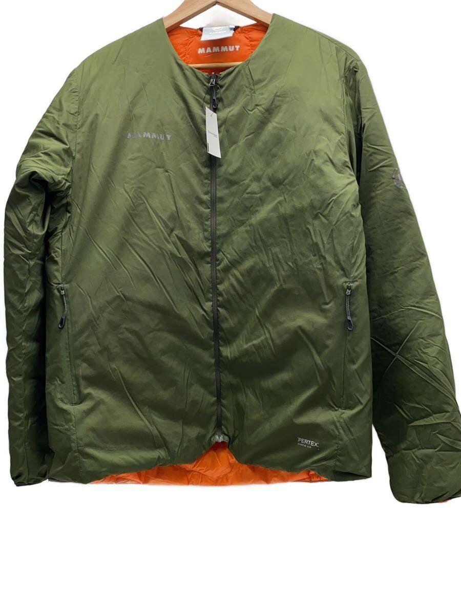 【中古】MAMMUT◆落ち込む上衣/XL/ナイロン/GRN/無地/1013-00653【メンズウェア】