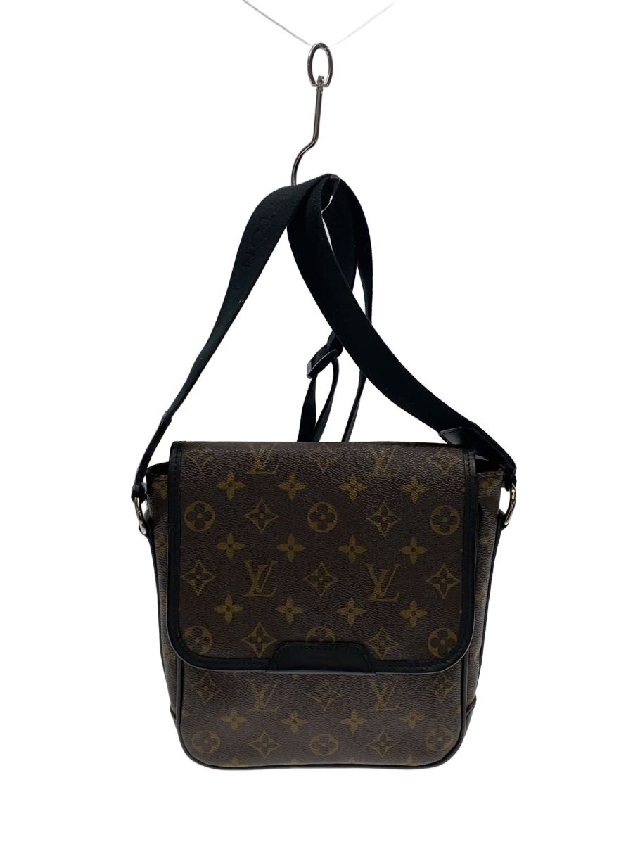 【中古】LOUIS VUITTON◆2階建てバスPM_モノグラム・マカサー/PVC/BRW/モノグラム【御徒面子】