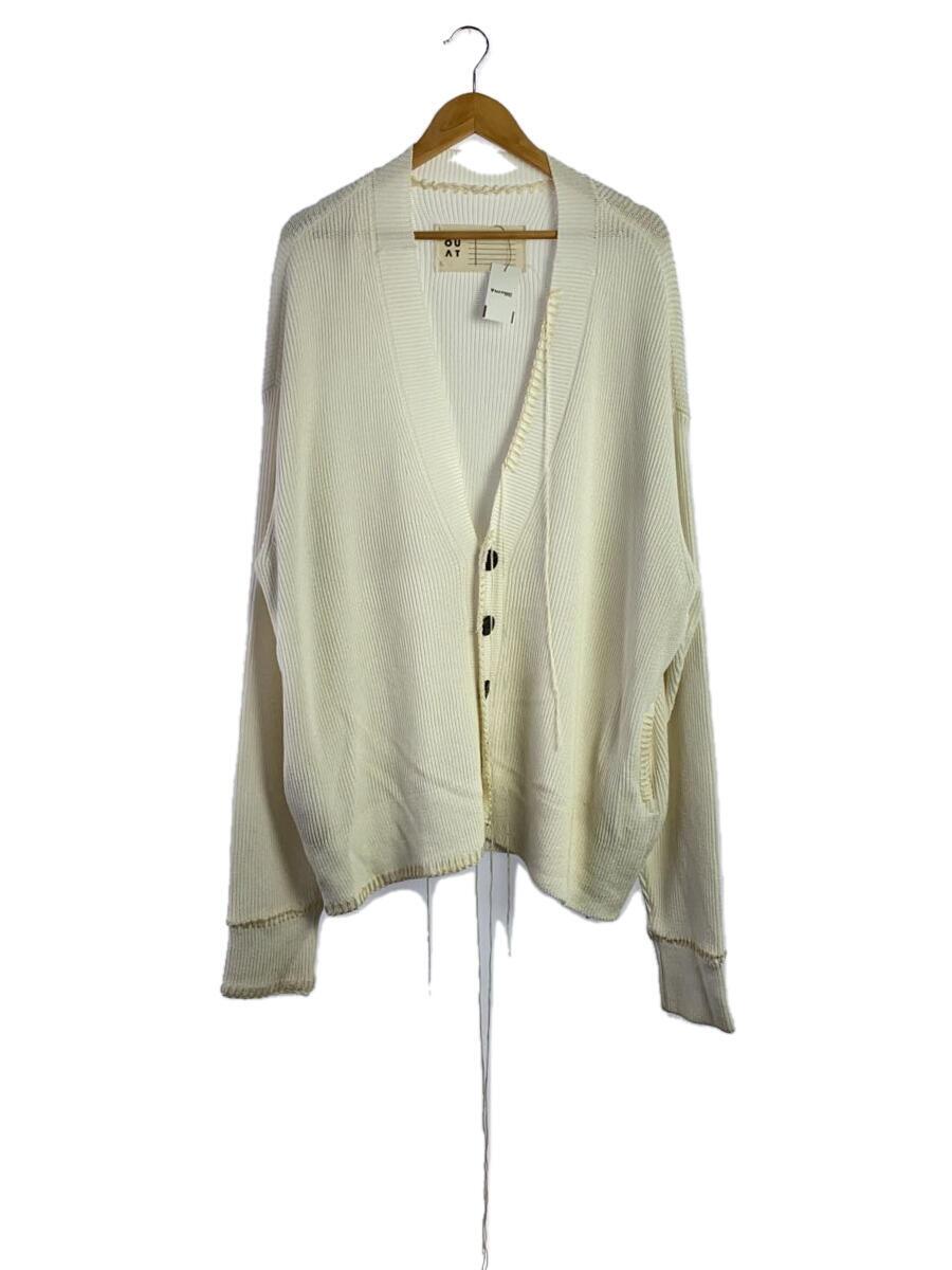 【中古】OUAT/オーユーエーティー/OFFICE CARDIGAN/0-004-07CD/ジレー/3/WHT//【メンズウェア】
