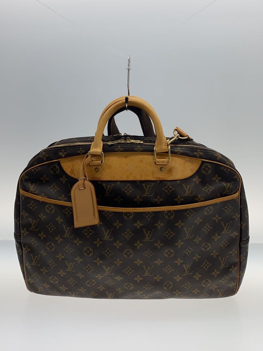 【中古】LOUIS VUITTON◆アリゼ24H・アール・ヴァン・キャトル_モノグラム・帆布_BRW/PVC/BRW//【御徒面子】