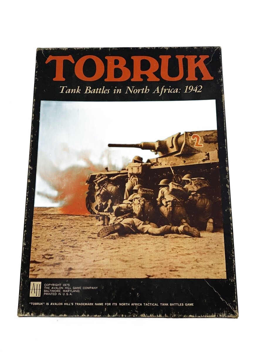 【中古】Avalon◆TOBRUK/1942/トブルク戦車戦/ボードゲーム/日本語シナリオ付//【ホビー】