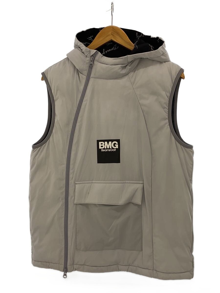 【中古】BEAMS GOLF◆パディングフードベスト/82-06-0001-803/グレー/L//【メンズウェア】｜2ｎｄ STREET 店