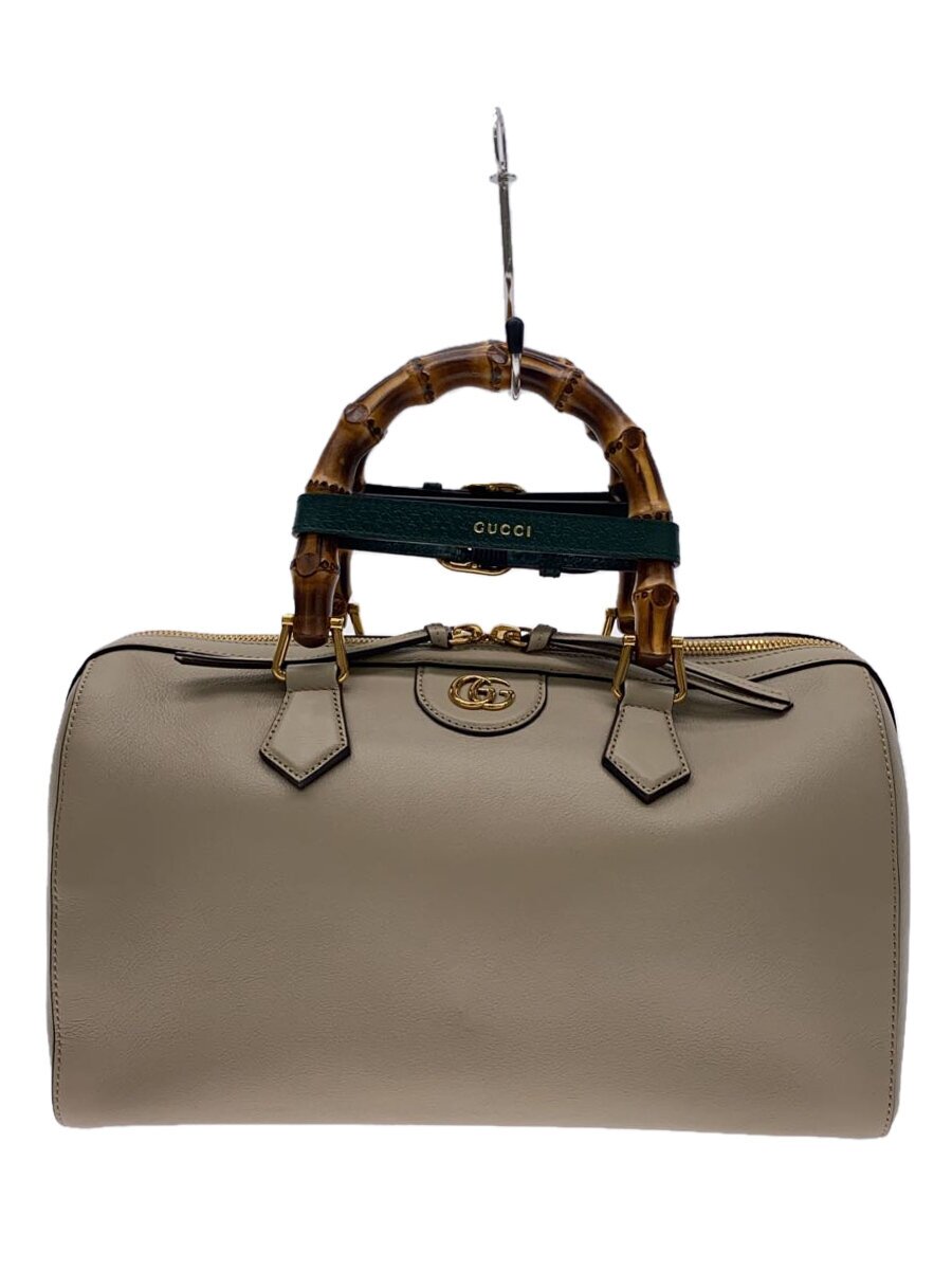 【中古】GUCCI◆バッグ_ダイアナ/レザー/BEG【バッグ】|2nd STREET 店