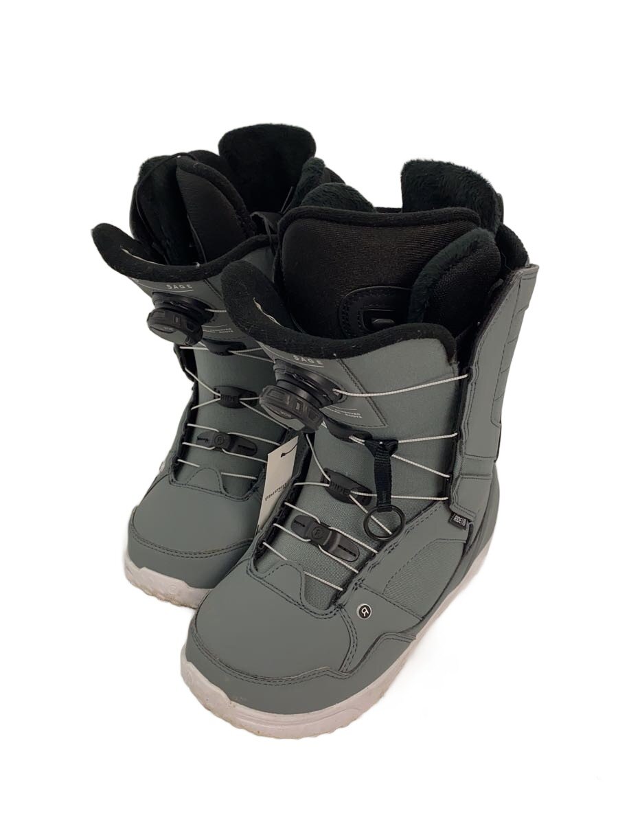 【中古】RIDE◆スノーボードブーツ/24cm/BOA/GRY/RIDE SAGE【スポーツ】｜2ｎｄ STREET 店