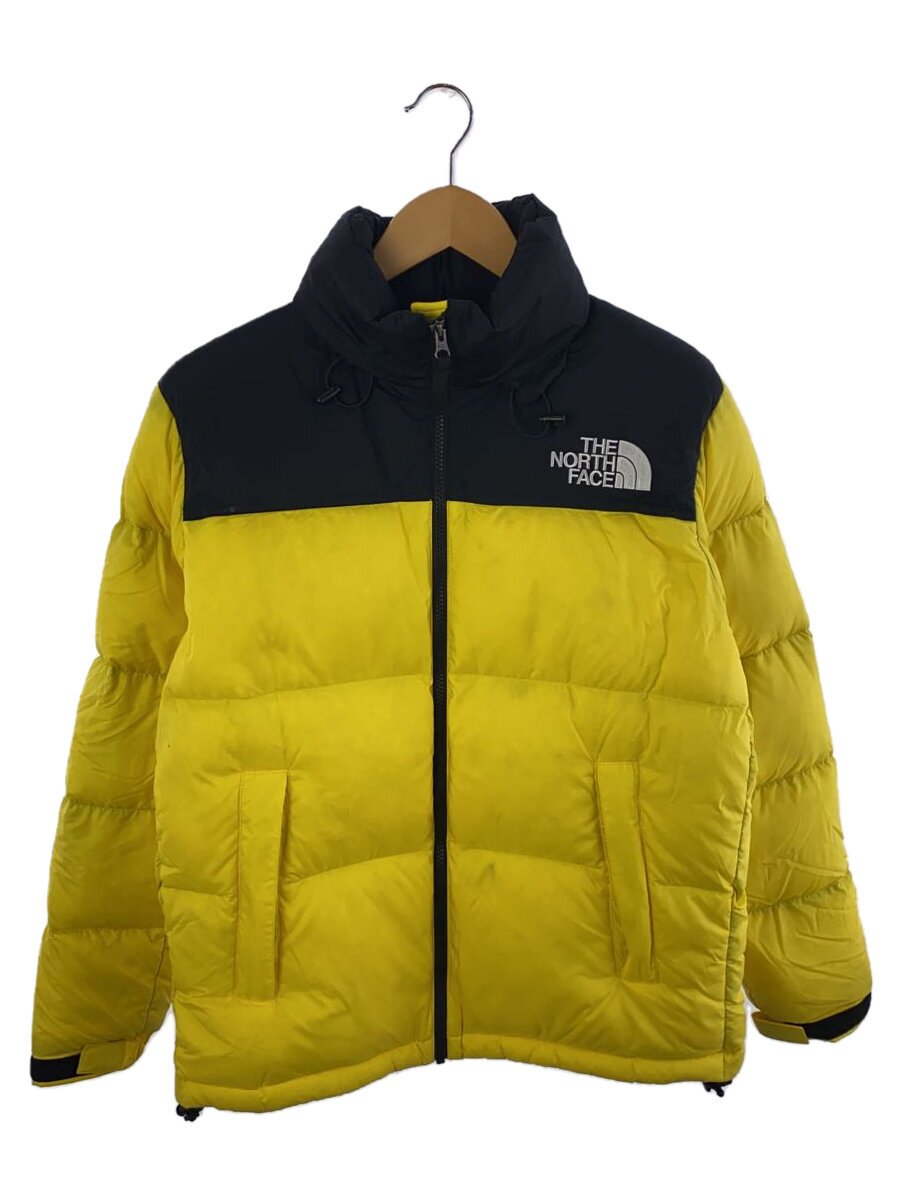 【中古】THE NORTH FACE◆NUPTSE JACKET_ヌプシジャケット/M/ポリエステル/YLW/無地【メンズウェア】｜2ｎｄ STREET 店