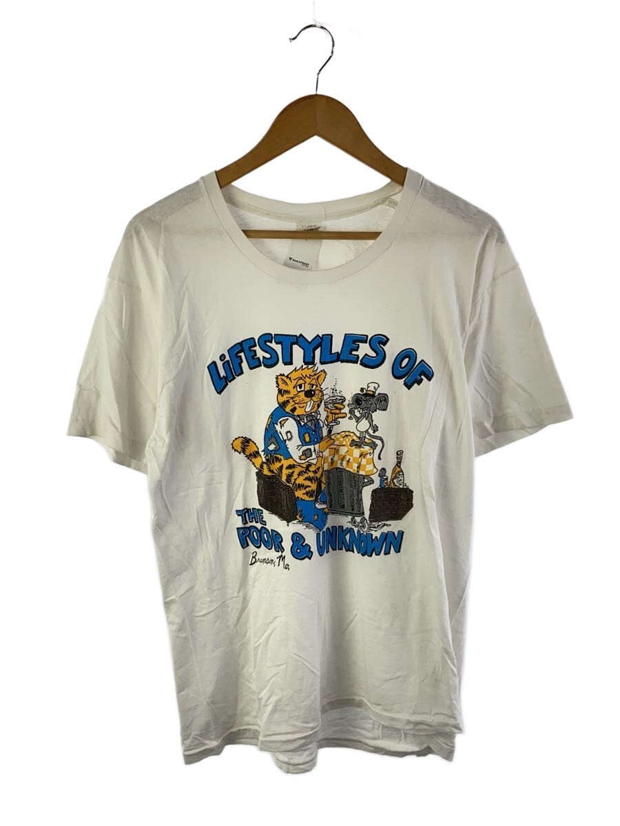 【中古】Lifestyles of the Poor\u0026Unkown/プルオーバー/XL/綿織物/WHT【メンズウェア】