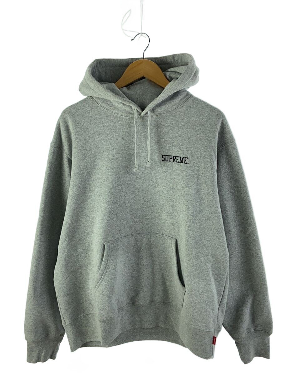 【中古】Supreme◆22AW/Anarchy Hooded Sweatshirt/パーカー/M/綿織物/GRY【メンズウェア】
