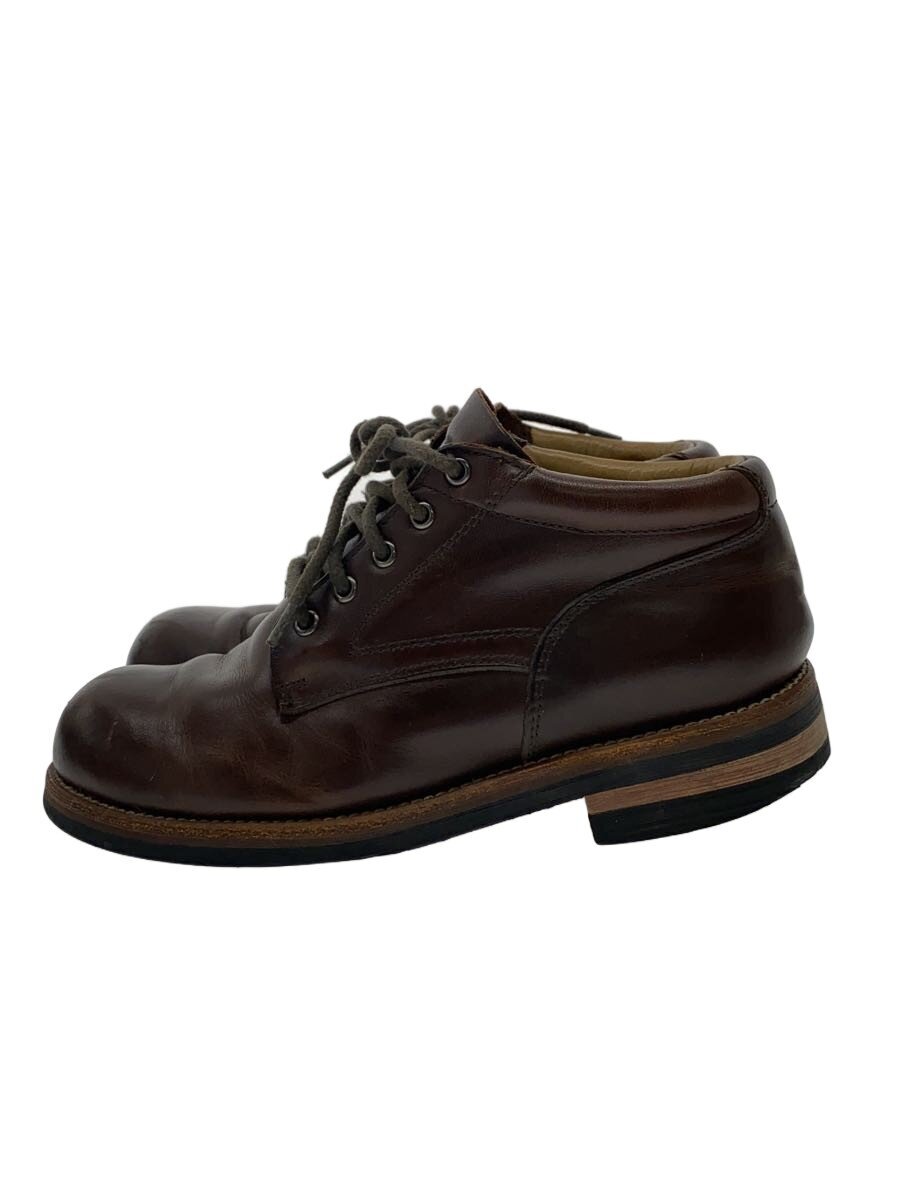 【中古】SLOW WEAR LION◆LEATHER CLASSIC OXFORD/BRW/なめし革/ob-8958/キズ【シューズ】