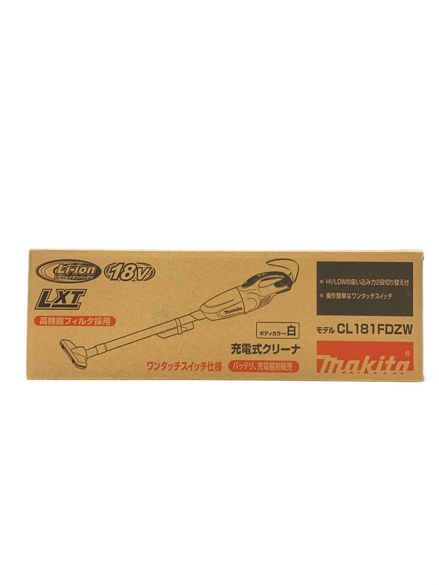 【中古】makita◆掃き出す機 CL181FDZW【家電・視覚性・オーディオ】